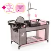 Multibed pro panenky do 46 cm šedá s jednorožcem Náhled obrázku produktu 1