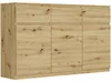 Komoda 120 cm 3 zásuvky 3 dveře skříňka FRAMIRE S-3 artisan Náhled obrázku produktu 1