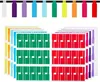 Kabeletiketten 420 Stück 12 Farben, A4-Format (297 x 210 Produktbild-Vorschau 1