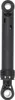 A black washing machine shock absorber is shown against a white background. Produktbild-Vorschau