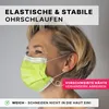 ARNOMED OP-Mundschutz Typ IIR, Apfelgrün, mit Gummibändern Produktbild-Vorschau 3