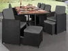 Best Mobilier Cuba - Salon de jardin encastrable 12 places Voir les images du produit 3