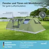 Skandika Tunnelzelt Gotland für 6 Personen | Familienzelt Produktbild-Vorschau 7