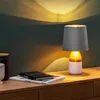 Navaris 2x Lampenschirm Tischlampe E14 rund - Produktbild-Vorschau 4