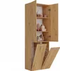Badschrank mit Wäschekorb ATSO 2 – Artisan-Eiche Produktbild-Vorschau 6