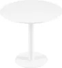 H.J WeDoo Table de salle à manger ronde 80x80x73 cm Petite Voir les images du produit 4