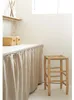 Barhocker aus Holz und Doum Produktbild-Vorschau 4