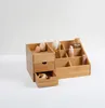 Organizer 2 schubladen 6 fächer bambus - 5 five simply Produktbild-Vorschau 6