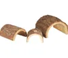 Baumrinden Tunnel Holz Tunnel Höhle Brücke Nager Nagetiere Produktbild-Vorschau 3