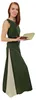 Mittelalter Kleid mit Schnürung ärmellos Grün / Natur Produktbild-Vorschau 10