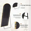 Koonmi Standspiegel mit gewölbtem Top, 180 x 76 cm Groß Produktbild-Vorschau 6