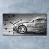 Wanduhr aus Glas – 60x30 cm - Glasbild - Glasuhr - Produktbild-Vorschau 2