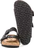 Birkenstock Arizona Bs in nero leopardato | Vestibilità Anteprima dell’immagine prodotto 5