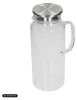 Glaskaraffe 2 Liter mit Deckel und feinem Sieb - stilvolle Produktbild-Vorschau 8