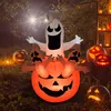 HOMCOM Decorazione di Halloween: zucca gonfiabile a forma Anteprima dell’immagine prodotto 2