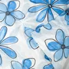 Nanette Renforcé Bettwäsche - blaue Blümchen 135 x 200 cm Produktbild-Vorschau 5