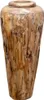 vidaXL Deko-Vase 40 x 80 cm Massivholz Teak Produktbild-Vorschau 9
