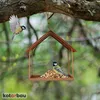 KOTARBAU® Mangeoire Oiseaux Extérieur à Suspendre Métal Voir les images du produit 2