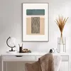 Gerahmtes Poster - Rahmen in heller Eiche - Abstraktion Produktbild-Vorschau 6