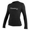 O´neill Wetsuits Basic Skins Sun Langarm-rashguard Schwarz Produktbild-Vorschau 1