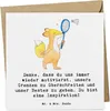 Mr. & Mrs. Panda Grußkarte Badminton Trainerin Inspiration Produktbild-Vorschau 1