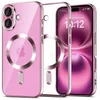 Tech-Protect Magflex Magsafe Iphone 16 Glänzend Rose Produktbild-Vorschau 1