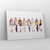 Bild auf Leinwand - Leinwandbild - eleganc e Farbe weiblich Produktbild-Vorschau 4