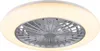 LED Deckenventilator STRALSUND Ø50cm Silber RGB Farbwechsel Produktbild-Vorschau 2