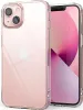 A clear protective case for an Apple iPhone 13 Mini is shown, with the phone inside. Produktbild-Vorschau