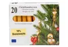 Baumkerze 10% Bienenwachs 10cm Ø1,2cm natur 20 Pack Produktbild-Vorschau 1