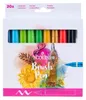 Bruynzeel Brushpen Set Landschappen - 20 kleuren - Ecoline Productafbeelding-voorbeeld 1