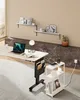 VASAGLE boční stolek úzký, s funkcí nabíjení, 3 police, Náhled obrázku produktu 9