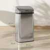 HOMCOM Mülleimer mit Sensor 48L Abfalleimer mit Produktbild-Vorschau 3
