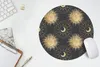 MuchoWow® Mauspad Mousepad Muster - Mond - Sonne - Gold Produktbild-Vorschau 5