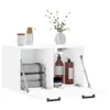 vidaXL Armadio a muro bianco 60x36,5x35 cm Materiale a base Anteprima dell’immagine prodotto 10