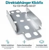 Direktabhänger Klickfix für CD Profile, Deckenhalterung Produktbild-Vorschau 1