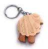 Onwomania Porte-clés en bois Mouton Mouflon clair Animal Voir les images du produit 2
