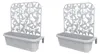 Bama Fioriera Bloem-Balkonbakken Privacy 60x22x64 cm 2 Voir les images du produit 2