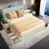 Polsterbett 160x200 cm mit USB Ladefunktion und Produktbild-Vorschau 2