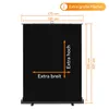 Walimex pro zwijane tło panelowe czarne 165 x 220 cm, tło Podgląd zdjęcia produktu 7