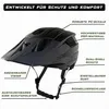 Herren Fahrradhelm Schwarz Matt | USB-C Rücklicht | 54-61cm Produktbild-Vorschau 8