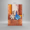 Bilder auf glas - Einteilig - Frauen Kleider Öl - 80x120cm Produktbild-Vorschau 3