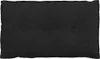 vidaXL Rückenkissen Schwarz 80 x 19 x 50 cm Stoff Produktbild-Vorschau 5
