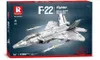 Reobrix 33020 F-22 Raptor aereo da combattimento 1.837 Anteprima dell’immagine prodotto 10