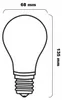GLS A70 E27 200W stoßfeste Glühbirne Produktbild-Vorschau 2