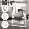 ZELURXX Zrcadlo, s 12 LED diodami, 3 barevné režimy, Náhled obrázku produktu 7