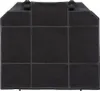 A black carbon filter for a range hood. Produktbild-Vorschau