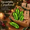 Weihnachtskugel Gurke 4er Set Christbaumschmuck Grün Produktbild-Vorschau 8
