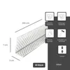 Fassadenprofile 20x Lüftungswinkel Alu 2m 30x70mm Silber - Produktbild-Vorschau 2