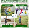 Kinder-Gartengeräte 5 tlg. Harke, Schaufel, Besen, Spaten, Produktbild-Vorschau 8